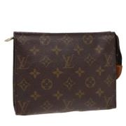 Pre-owned Canvas louis-vuitton-bags Louis Vuitton Vintage , Brown , Da...