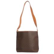 Pre-owned Leather celine-bags Celine Vintage , Brown , Dames