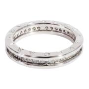 Pre-owned White Gold rings Bvlgari Vintage , White , Dames