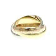 Pre-owned Rose Gold rings Cartier Vintage , Yellow , Dames