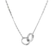 Pre-owned White Gold necklaces Cartier Vintage , White , Dames