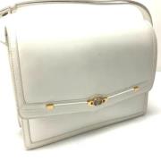 Pre-owned Leather gucci-bags Gucci Vintage , White , Dames