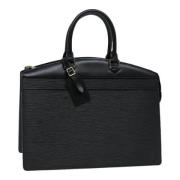 Pre-owned Leather louis-vuitton-bags Louis Vuitton Vintage , Black , D...