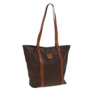 Pre-owned Leather totes Celine Vintage , Brown , Dames