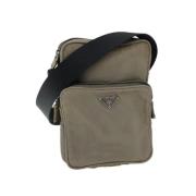 Pre-owned Nylon prada-bags Prada Vintage , Beige , Dames