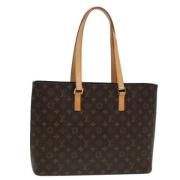 Pre-owned Canvas louis-vuitton-bags Louis Vuitton Vintage , Brown , Da...