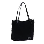 Pre-owned Wool totes Fendi Vintage , Black , Dames