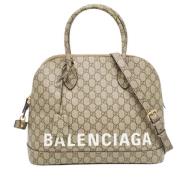 Pre-owned Canvas balenciaga-bags Balenciaga Vintage , Gray , Dames