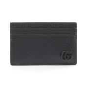 Pre-owned Leather wallets Gucci Vintage , Black , Dames