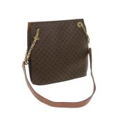 Pre-owned Cotton celine-bags Celine Vintage , Brown , Dames