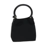 Pre-owned Nylon handbags Salvatore Ferragamo Pre-owned , Black , Dames