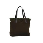 Pre-owned Nylon prada-bags Prada Vintage , Green , Dames