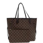 Pre-owned Canvas totes Louis Vuitton Vintage , Brown , Dames