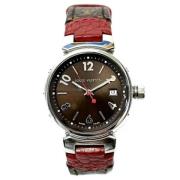 Pre-owned Stainless Steel watches Louis Vuitton Vintage , Brown , Dame...