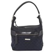 Pre-owned Canvas handbags Gucci Vintage , Black , Dames