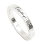 Pre-owned Metal rings Cartier Vintage , White , Dames