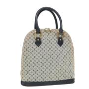 Pre-owned Canvas louis-vuitton-bags Louis Vuitton Vintage , Gray , Dam...