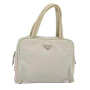 Pre-owned Nylon prada-bags Prada Vintage , Gray , Dames