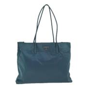 Pre-owned Nylon prada-bags Prada Vintage , Blue , Dames