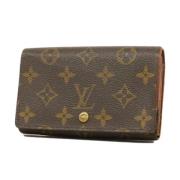 Pre-owned Fabric wallets Louis Vuitton Vintage , Brown , Dames