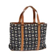 Pre-owned Canvas celine-bags Celine Vintage , Blue , Dames