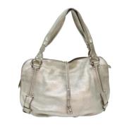 Pre-owned Leather celine-bags Celine Vintage , Beige , Dames