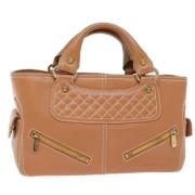 Pre-owned Leather celine-bags Celine Vintage , Brown , Dames