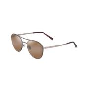 Halve Maan Zonnebril Maui Jim , Gray , Unisex