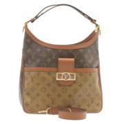 Pre-owned Canvas shoulder-bags Louis Vuitton Vintage , Brown , Dames