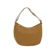 Pre-owned Leather gucci-bags Gucci Vintage , Brown , Dames