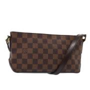 Pre-owned Canvas louis-vuitton-bags Louis Vuitton Vintage , Brown , Da...