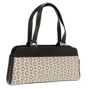 Pre-owned Canvas celine-bags Celine Vintage , White , Dames