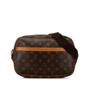 Pre-owned Canvas shoulder-bags Louis Vuitton Vintage , Brown , Dames