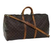 Pre-owned Canvas louis-vuitton-bags Louis Vuitton Vintage , Brown , Da...