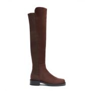 5050 Bold Boot Stuart Weitzman , Brown , Dames