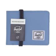 Blauwe Crosshatch Rfid Heren Portemonnee Herschel , Blue , Unisex