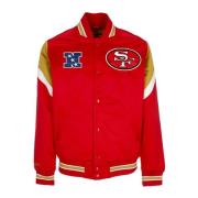 NFL San Francisco 49ers Bomberjack Mitchell & Ness , Red , Heren