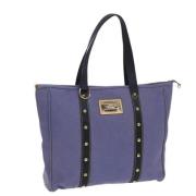 Pre-owned Canvas louis-vuitton-bags Louis Vuitton Vintage , Blue , Dam...