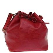 Pre-owned Leather louis-vuitton-bags Louis Vuitton Vintage , Red , Dam...