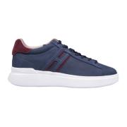 Blauwe Sneakers met Logodetail Hogan , Blue , Heren