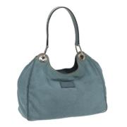 Pre-owned Nylon gucci-bags Gucci Vintage , Blue , Dames