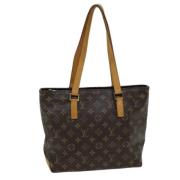 Pre-owned Canvas louis-vuitton-bags Louis Vuitton Vintage , Brown , Da...