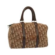 Pre-owned Canvas dior-bags Dior Vintage , Brown , Dames