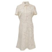 Pre-owned Cotton dresses Valentino Vintage , Beige , Dames