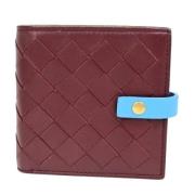 Pre-owned Leather wallets Bottega Veneta Vintage , Brown , Dames