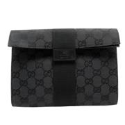 Pre-owned Canvas gucci-bags Gucci Vintage , Black , Dames