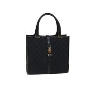 Pre-owned Canvas handbags Gucci Vintage , Black , Dames