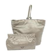 Pre-owned Nylon prada-bags Prada Vintage , Gray , Dames