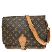 Pre-owned Canvas louis-vuitton-bags Louis Vuitton Vintage , Brown , Da...