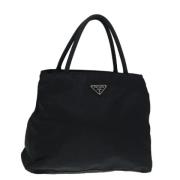 Pre-owned Nylon handbags Prada Vintage , Black , Dames